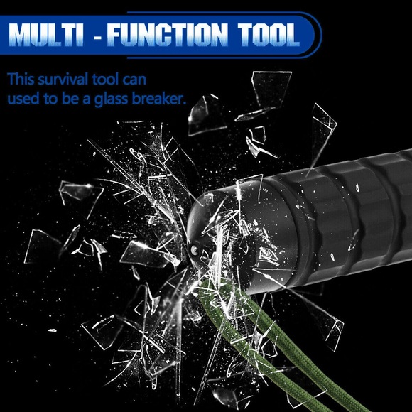 Portable Outdoor Tool Self Defense Personal Defense Camping Hiking Walking Stick - Picture 2 of 8